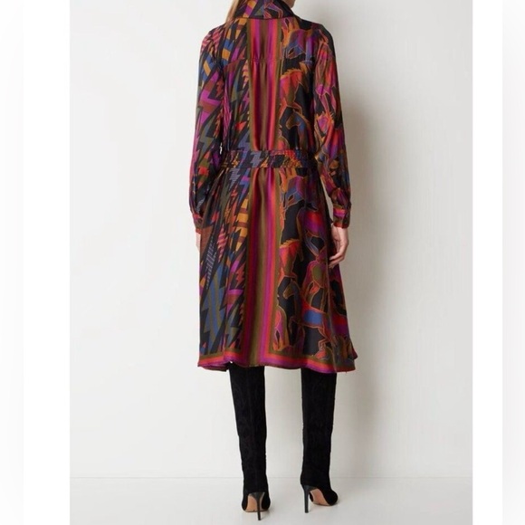 Colorful Button-Up Dress - Picture 4 of 8